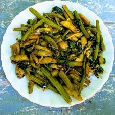 Xaak Bhaji (Assamese Green Leaf Stir Fry) images (3)